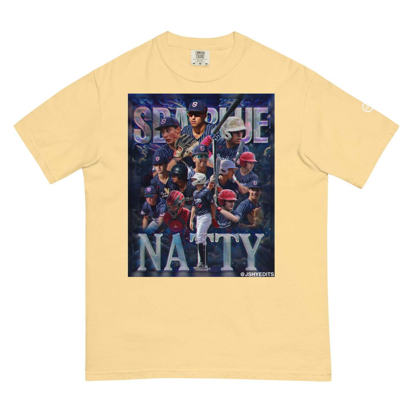 SBA Blue Natty Alternate heavyweight t-shirt