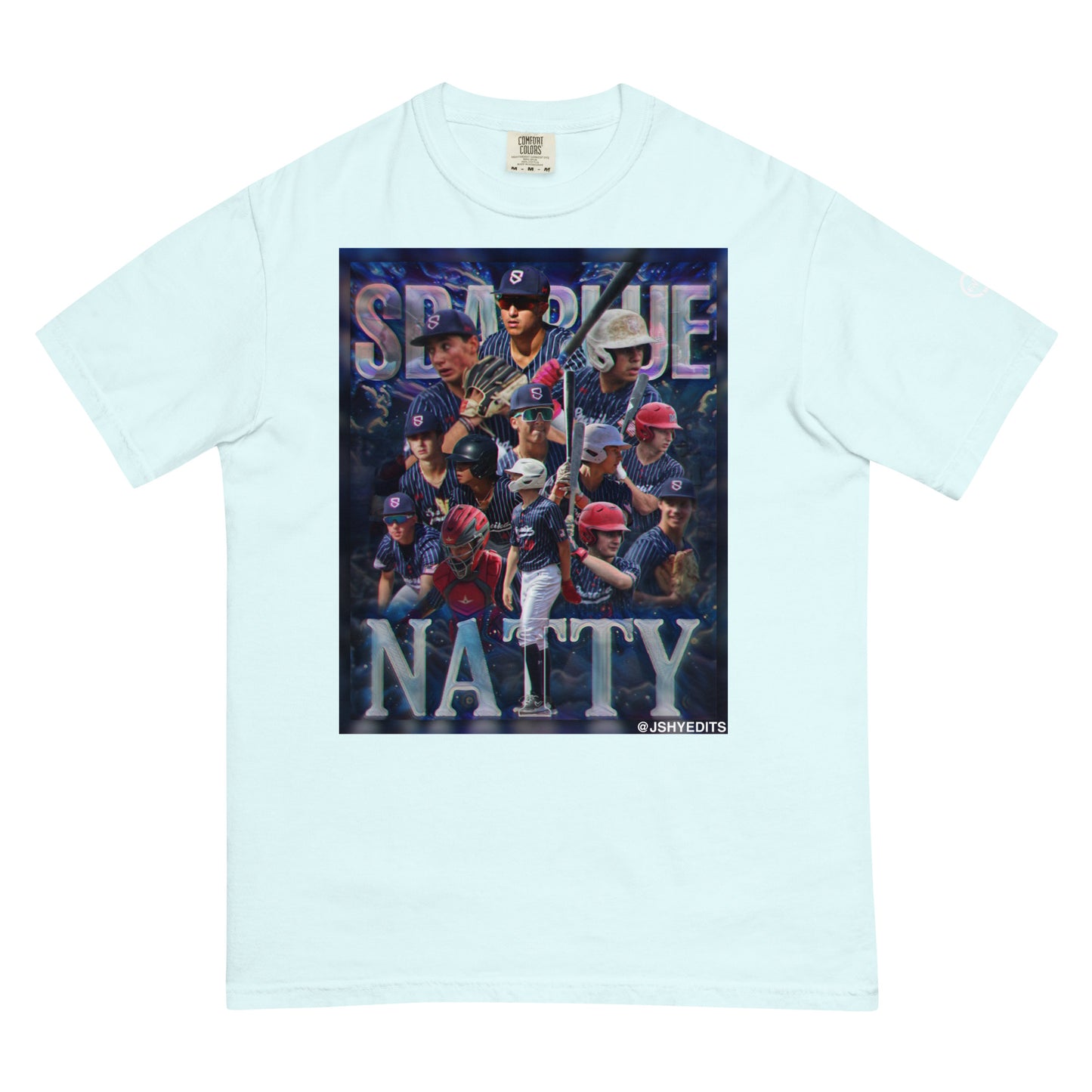 SBA Blue Natty Alternate heavyweight t-shirt