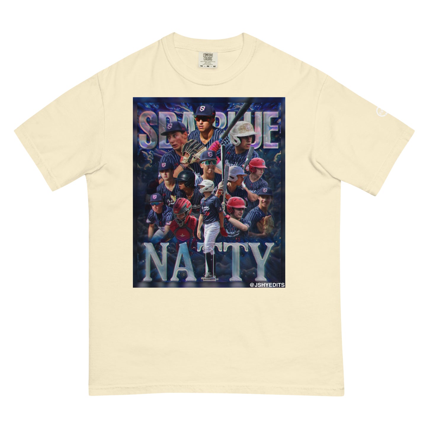 SBA Blue Natty Alternate heavyweight t-shirt