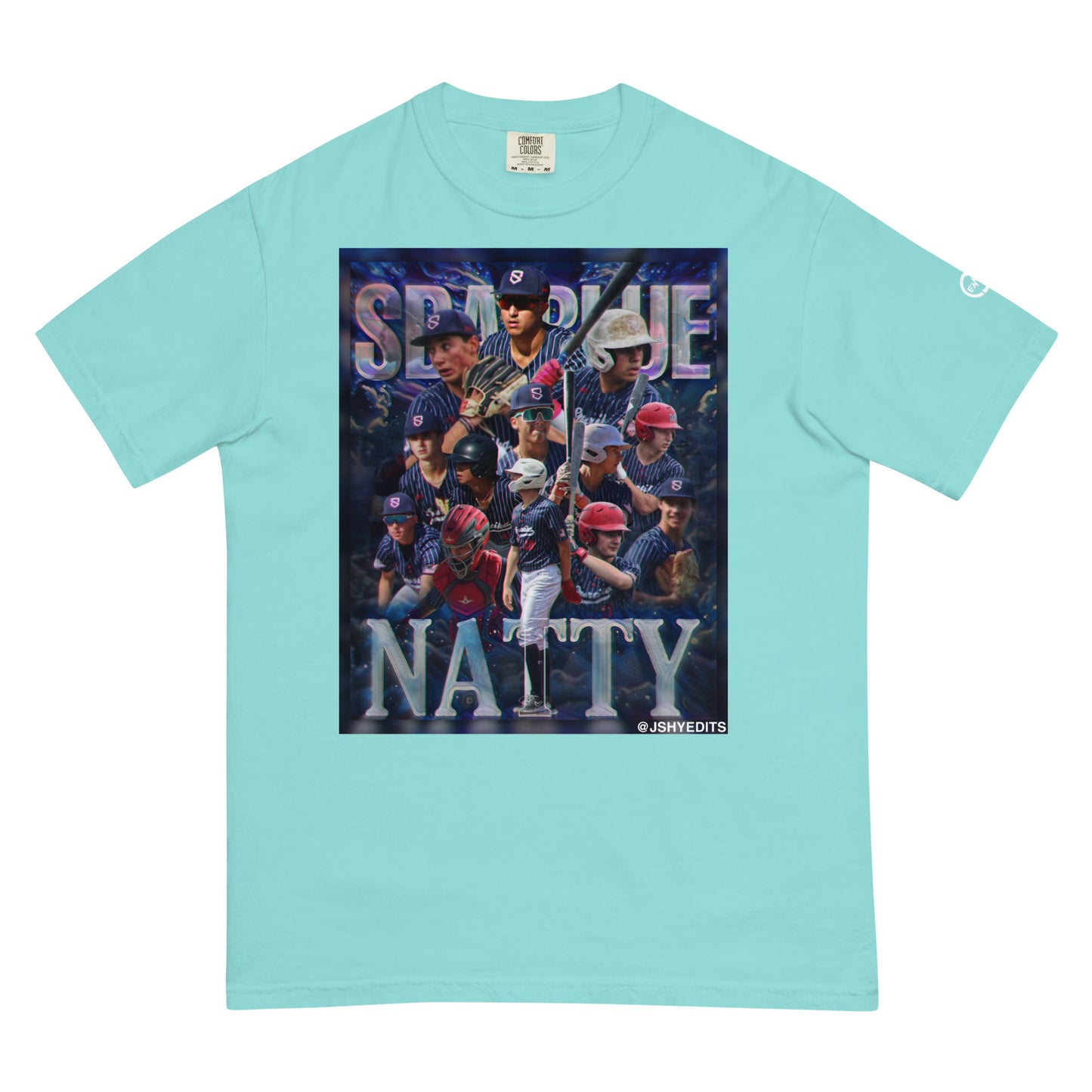 SBA Blue Natty Alternate heavyweight t-shirt