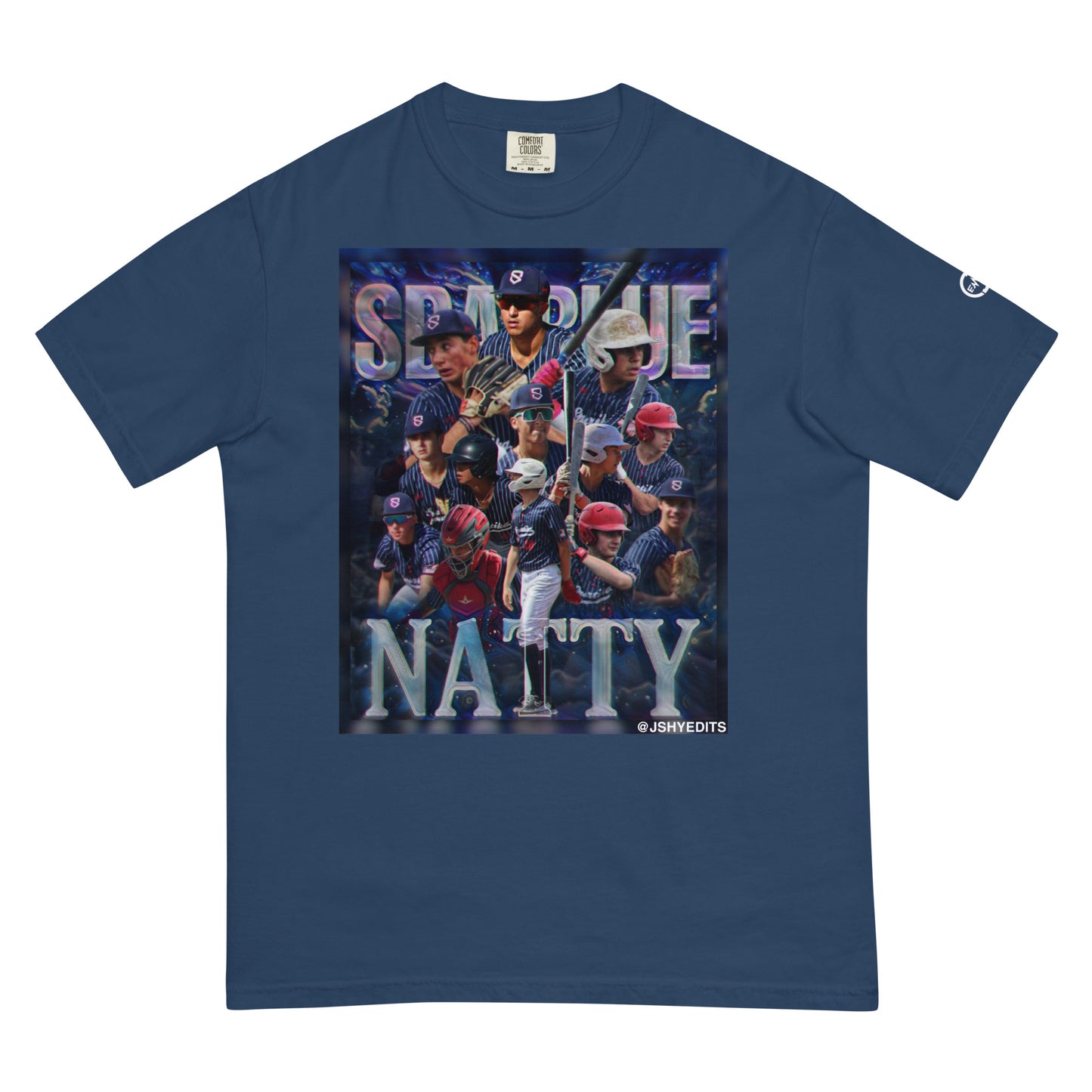 SBA Blue Natty Alternate heavyweight t-shirt