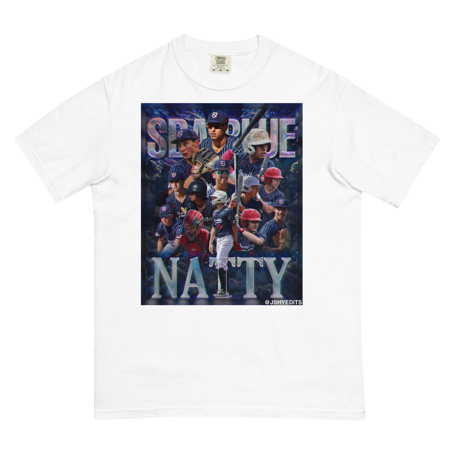 SBA Blue Natty Alternate heavyweight t-shirt